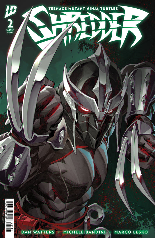 TEENAGE MUTANT NINJA TURTLES: SHREDDER #2 VARIANT C (NGU)