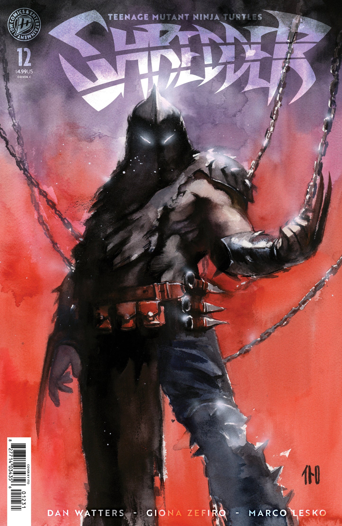 TEENAGE MUTANT NINJA TURTLES: SHREDDER #12 VARIANT C (ITO)