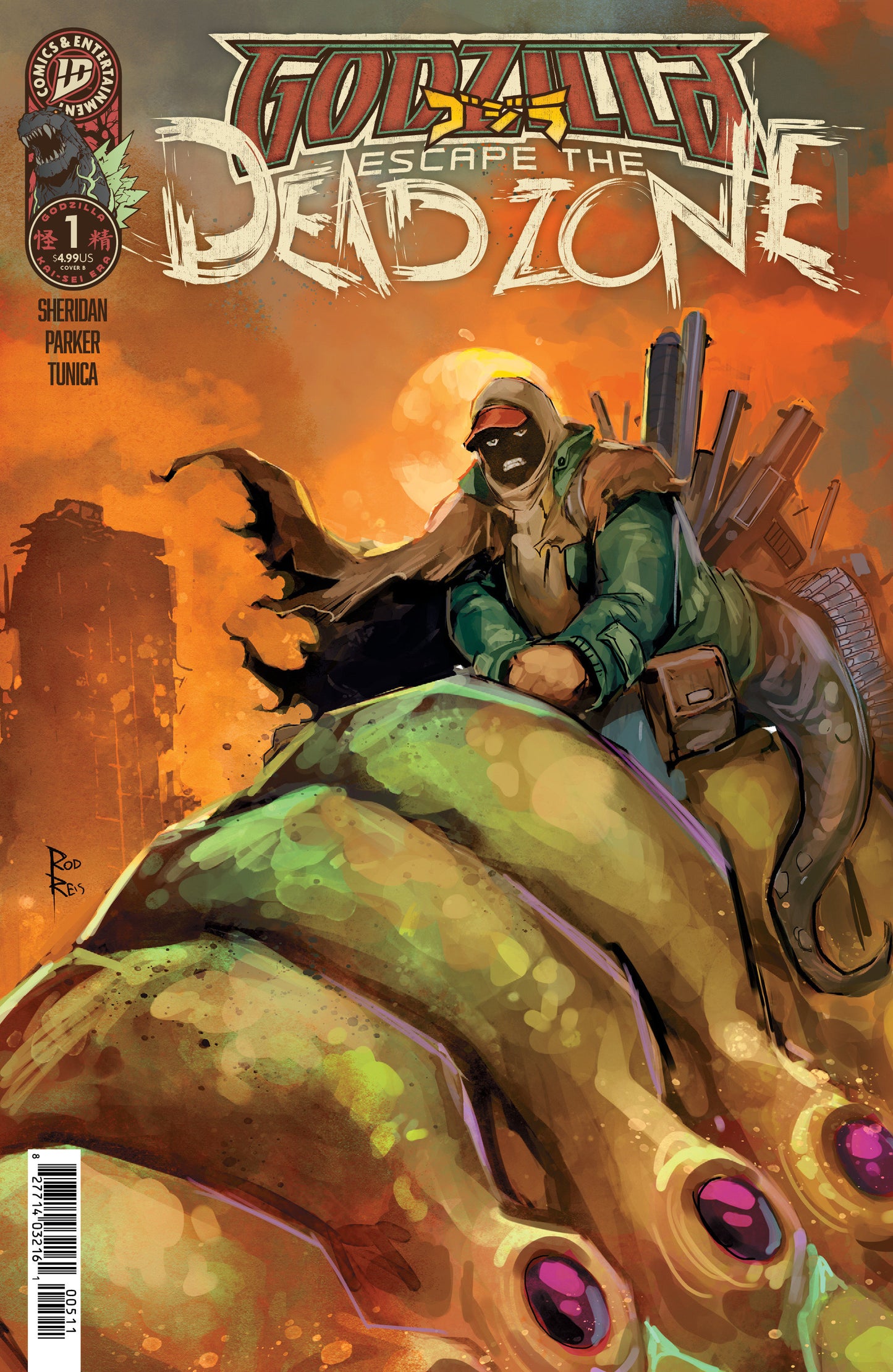 GODZILLA: ESCAPE THE DEADZONE [KAI-SEI ERA] #1 VARIANT B (REIS)