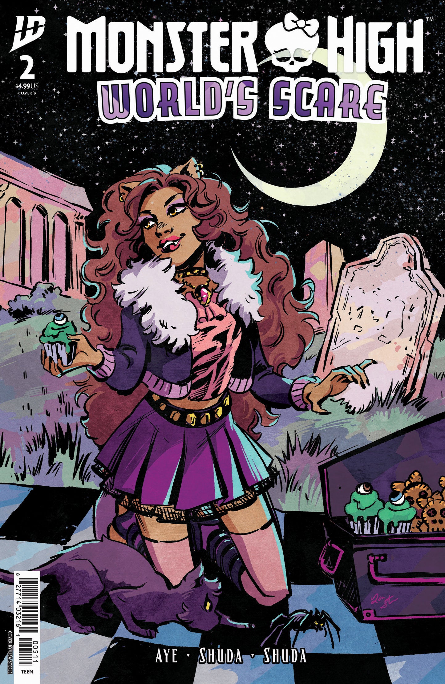 MONSTER HIGH: WORLD'S SCARE #2 VARIANT B (STERLE)