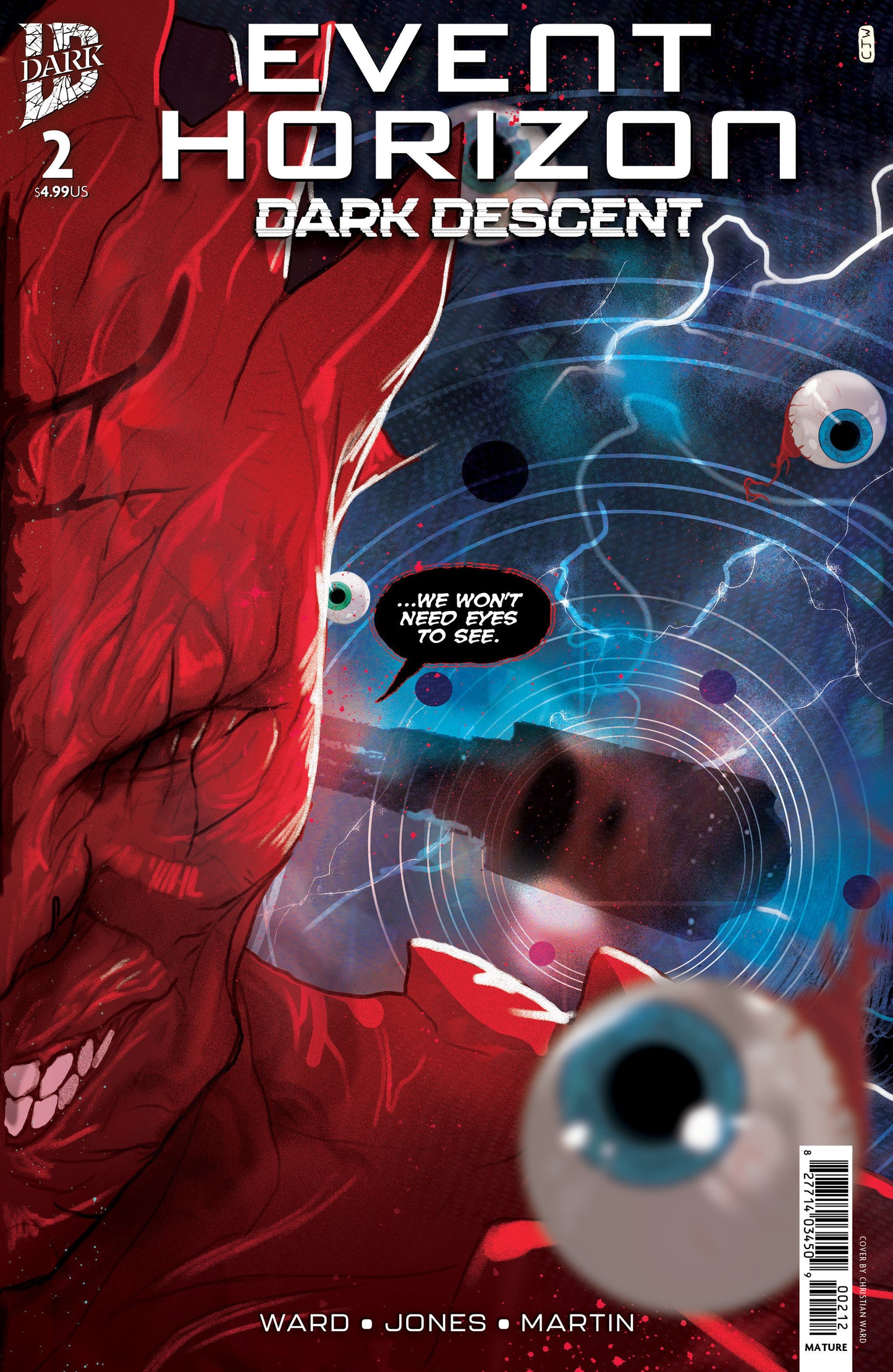 EVENT HORIZON: DARK DESCENT #2 COVER A (WARD) (2ND PRINT)