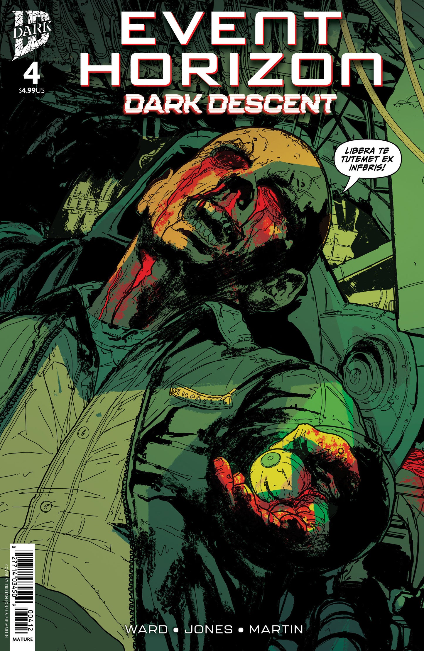 EVENT HORIZON: DARK DESCENT #4 COVER A (JONES) (2ND & FINAL PRINTING)