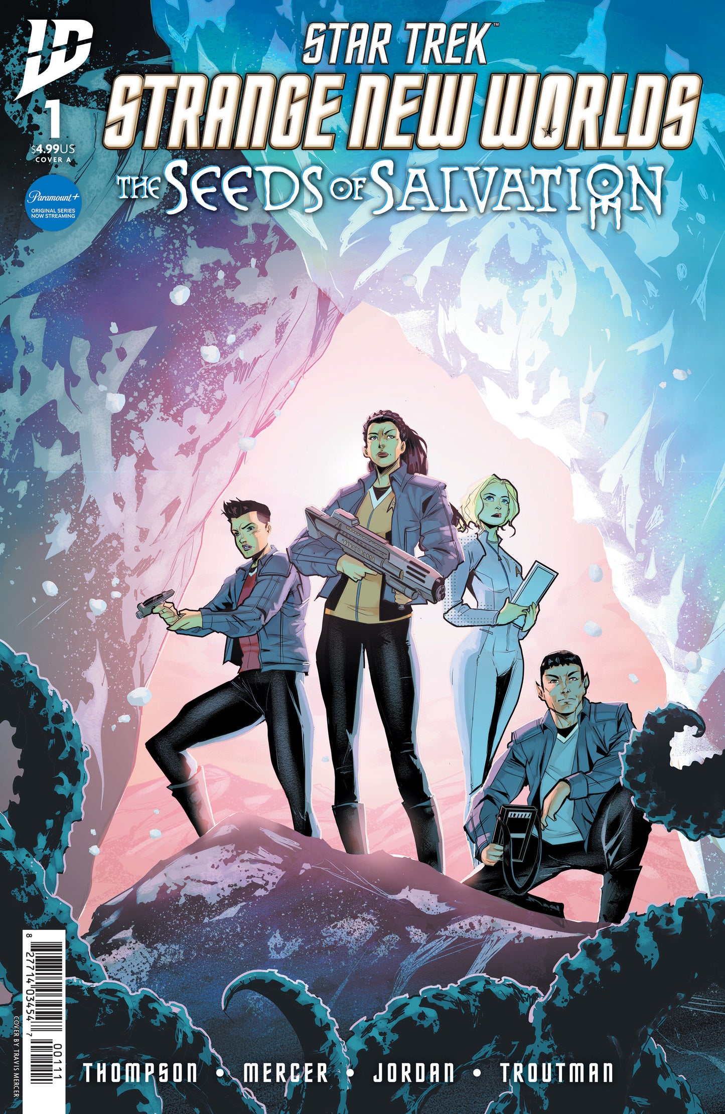 STAR TREK: STRANGE NEW WORLDS--THE SEEDS OF SALVATION #1 COVER A (MERCER)