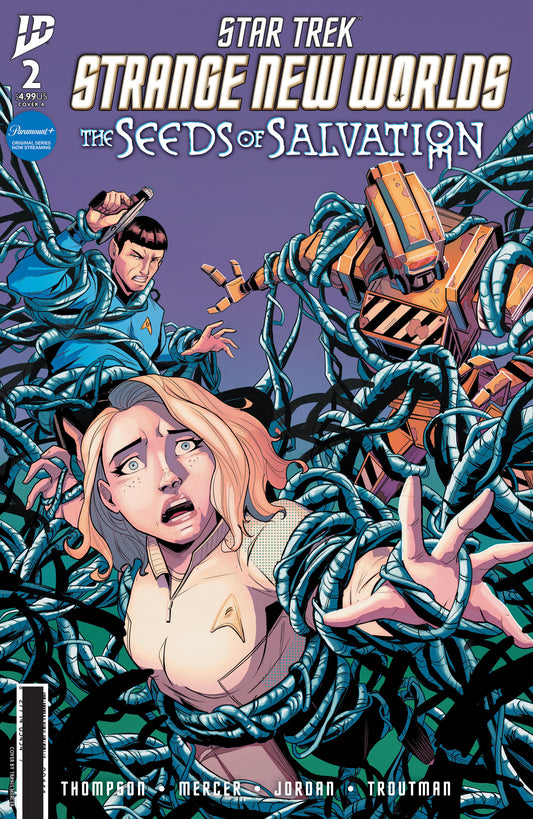 STAR TREK: STRANGE NEW WORLDS--THE SEEDS OF SALVATION #2 COVER A (MERCER)