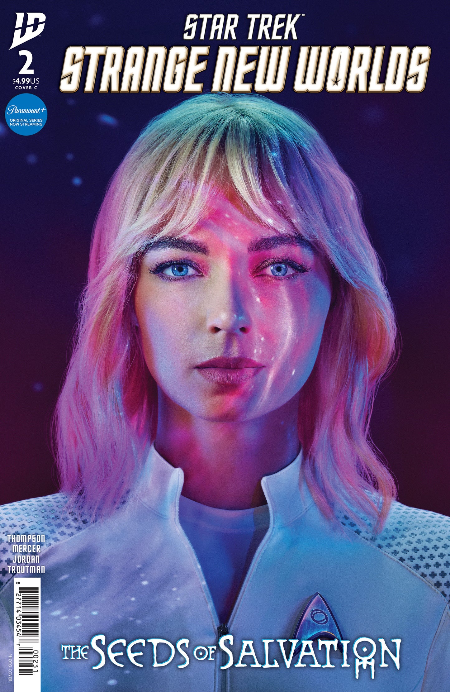 STAR TREK: STRANGE NEW WORLDS--THE SEEDS OF SALVATION #2 VARIANT C (PHOTO VARIANT)