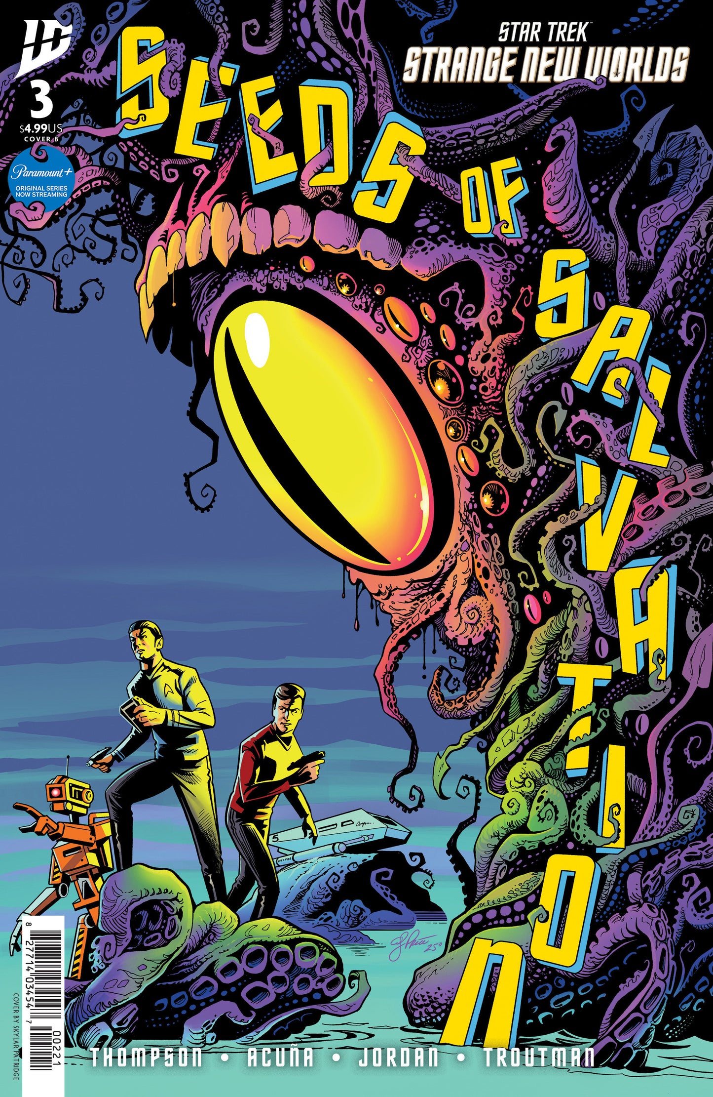 STAR TREK: STRANGE NEW WORLDS--THE SEEDS OF SALVATION #3 VARIANT B (PRICE)