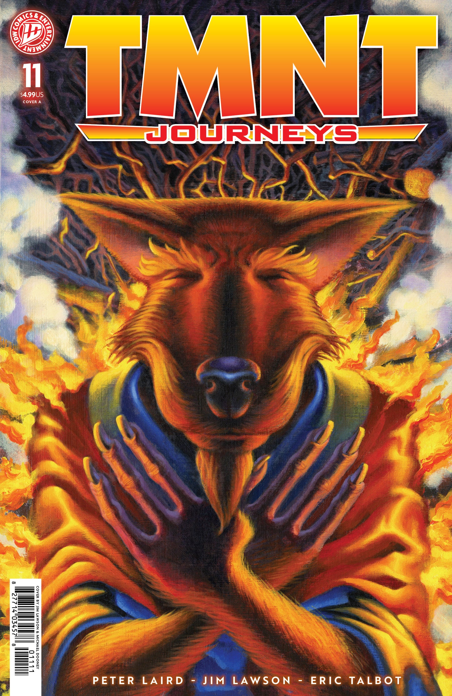 TMNT: JOURNEYS #11 COVER A (DOONEY & LAWSON)