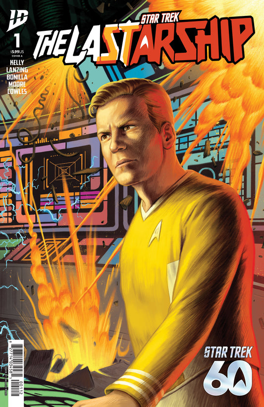 STAR TREK: THE LAST STARSHIP #1 COVER A 2ND PRINTING (WARD)