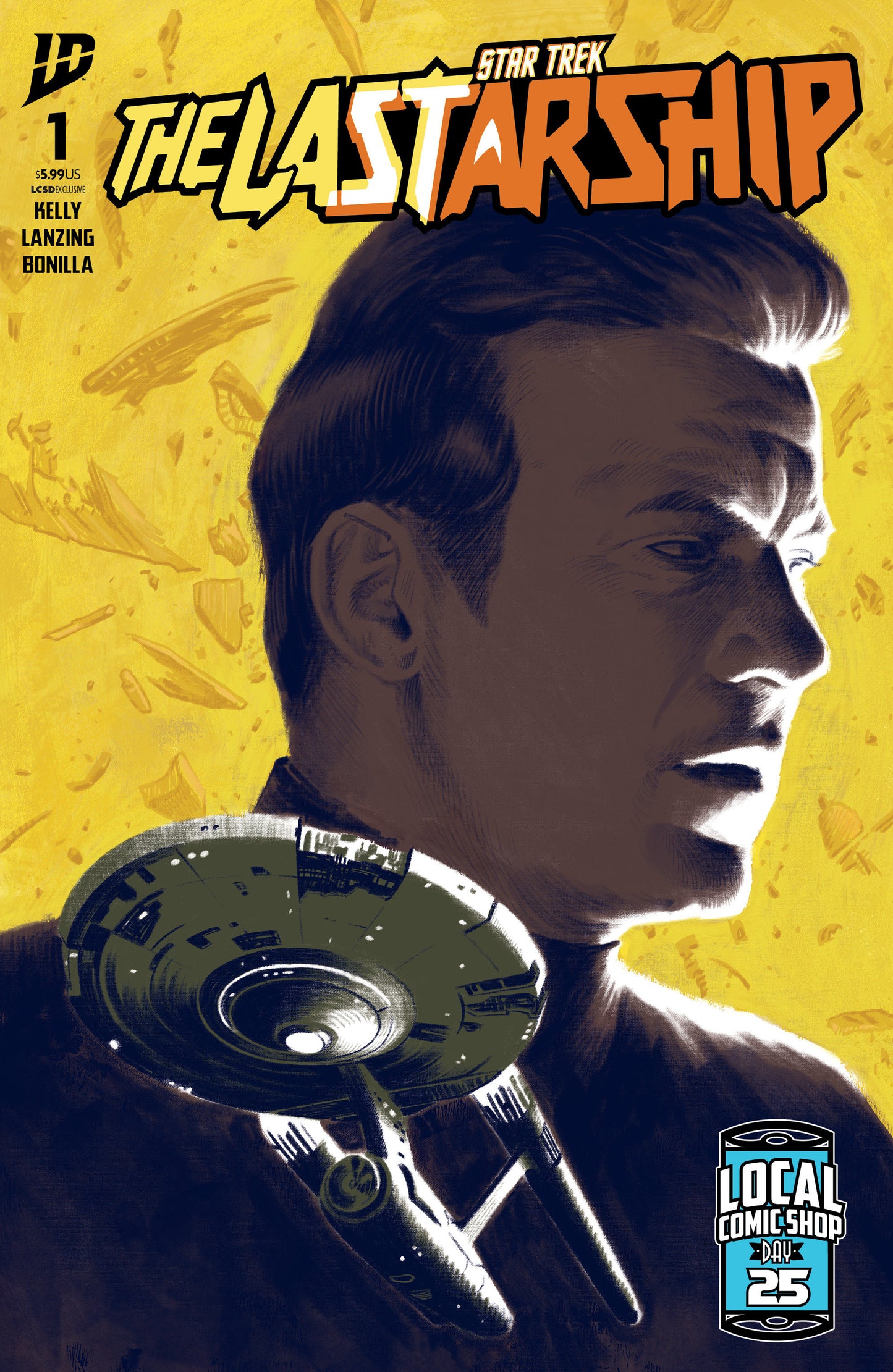 STAR TREK: THE LAST STARSHIP #1 VARIANT LCSD (WARD)