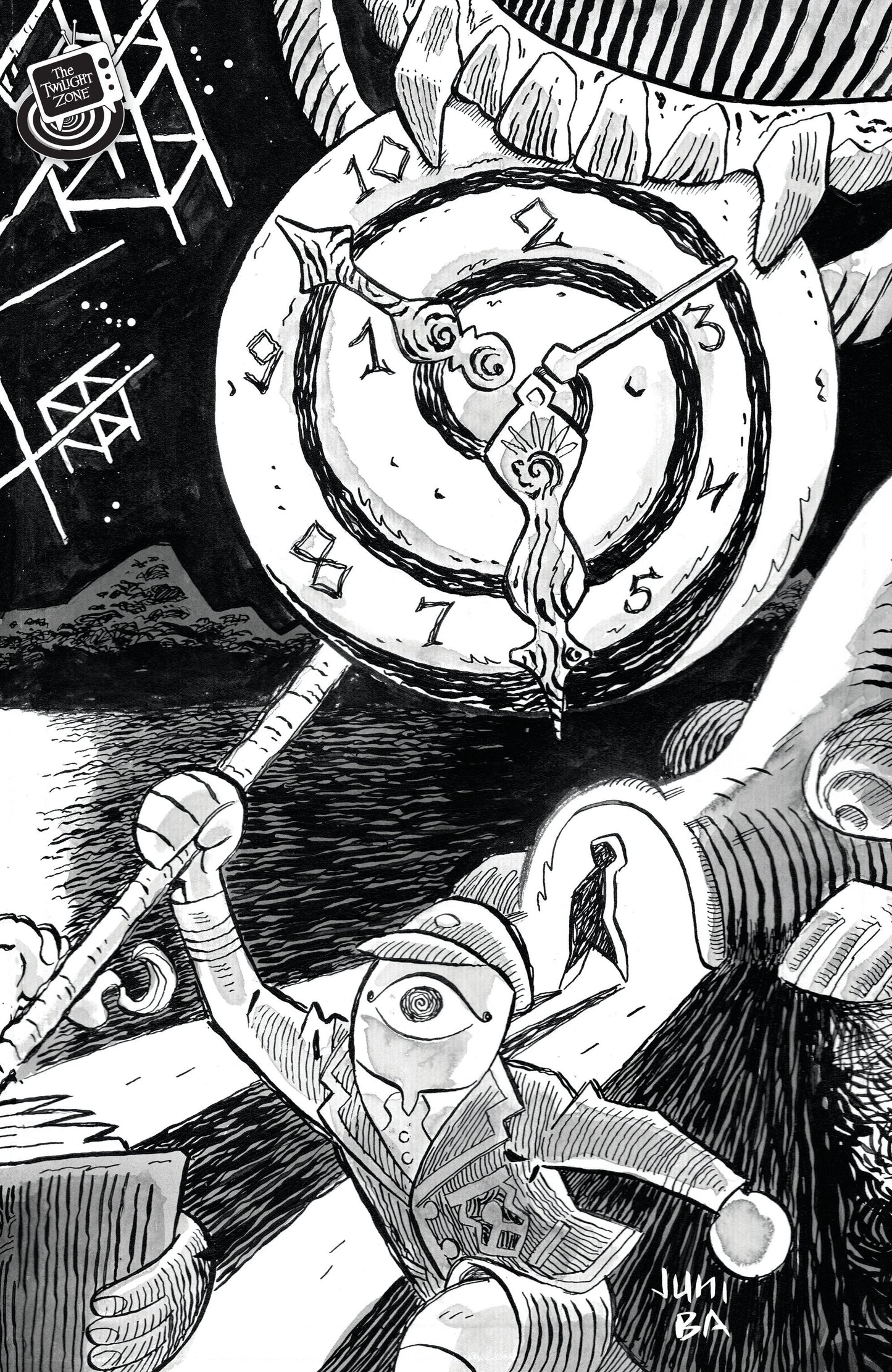 THE TWILIGHT ZONE #9 VARIANT B (BA CONNECTING COVER)