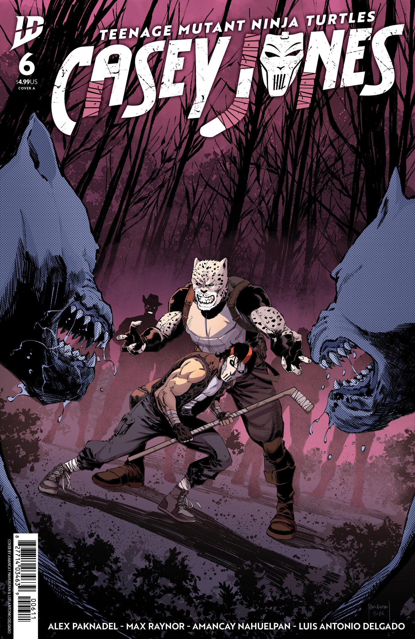 TEENAGE MUTANT NINJA TURTLES: CASEY JONES #6 COVER A (NAHUELPAN)