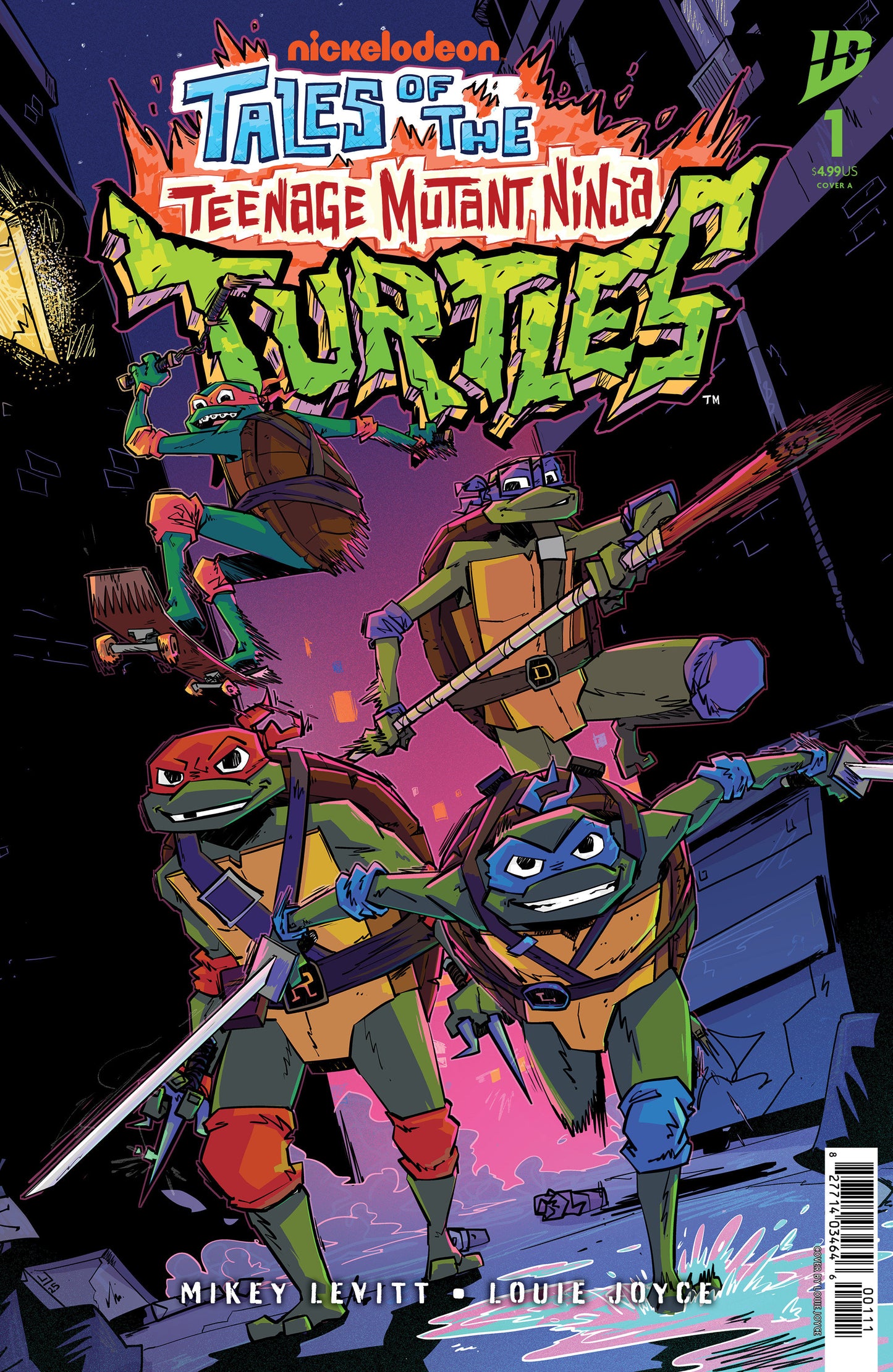 TALES OF THE TEENAGE MUTANT NINJA TURTLES #1 COVER A (JOYCE)