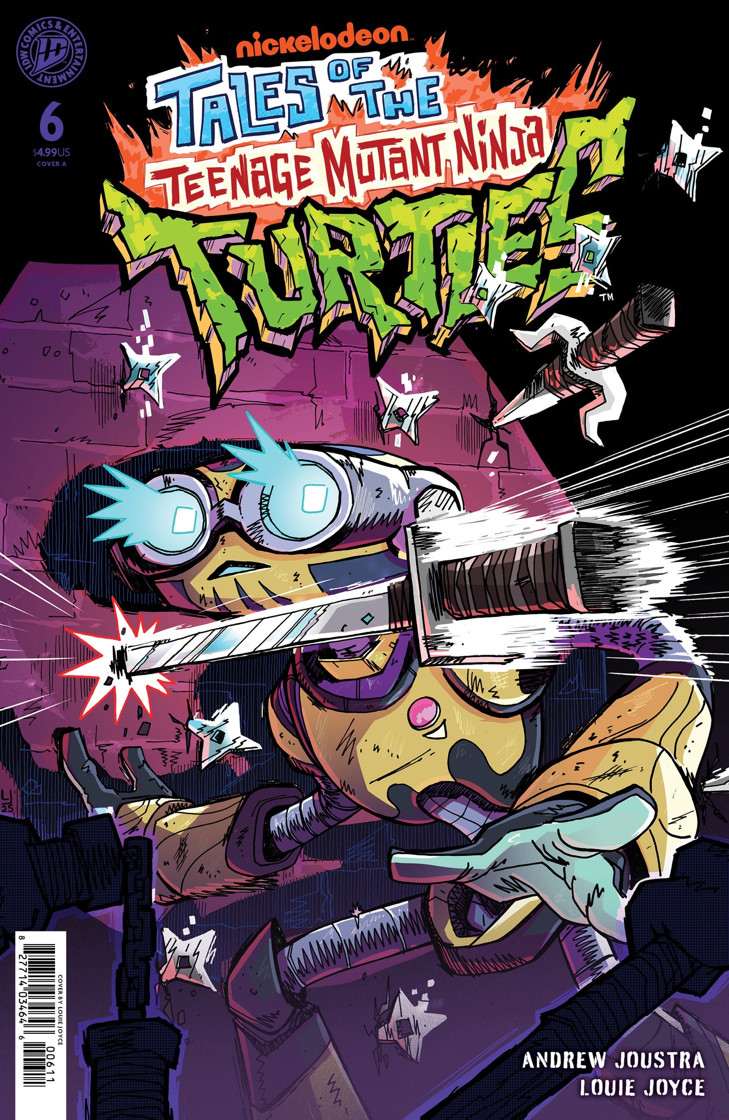 TALES OF THE TEENAGE MUTANT NINJA TURTLES #6 COVER A (JOYCE)