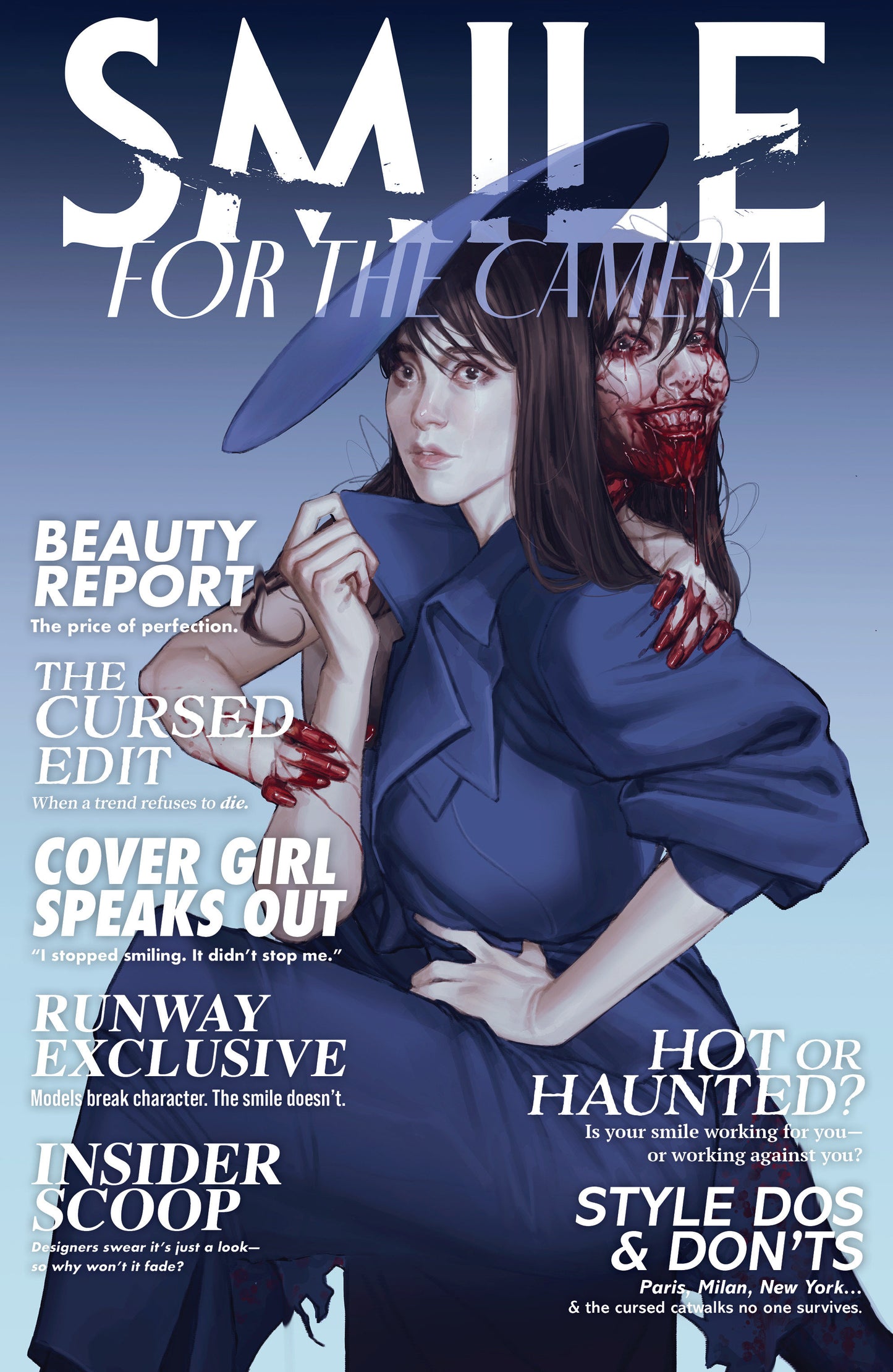 SMILE: FOR THE CAMERA #3 VARIANT C (SWABY FASHION MAGAZINE VARIANT)