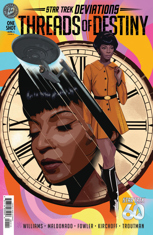 STAR TREK: DEVIATIONS--THREADS OF DESTINY COVER A (ALVARADO)