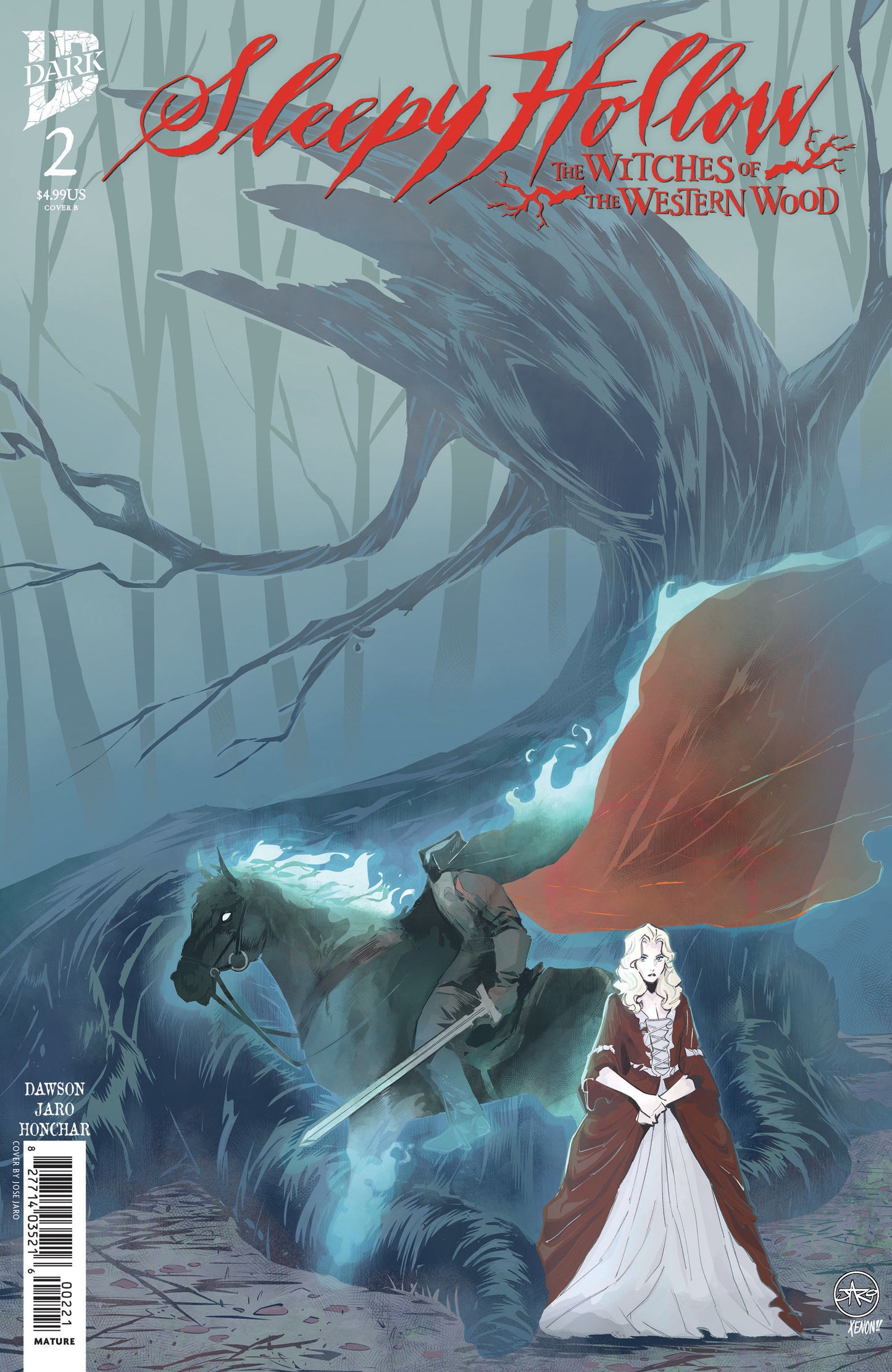SLEEPY HOLLOW: THE WITCHES OF THE WESTERN WOOD #2 VARIANT B (JARO)