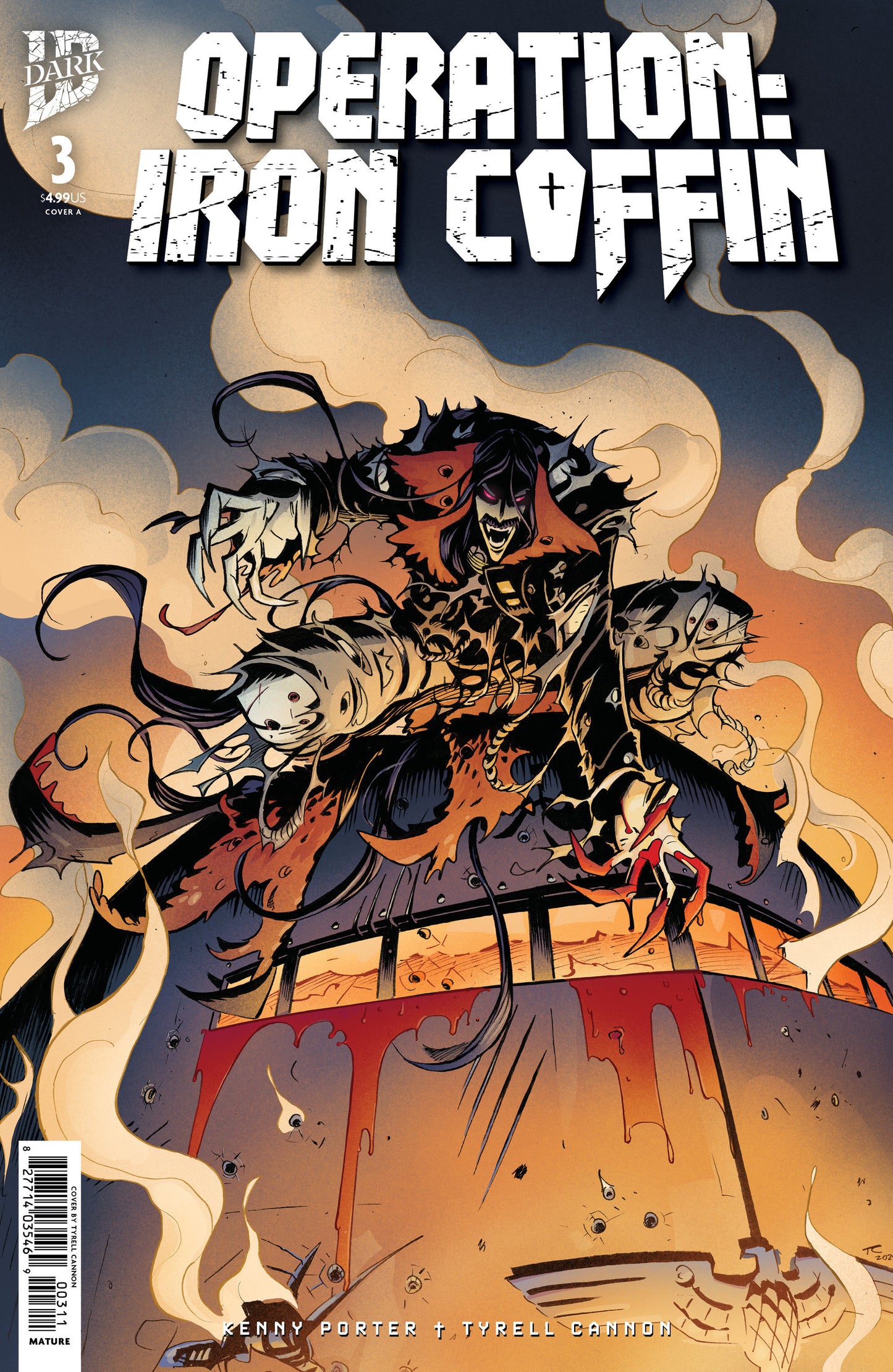 OPERATION: IRON COFFIN #3 COVER A (CANNON)