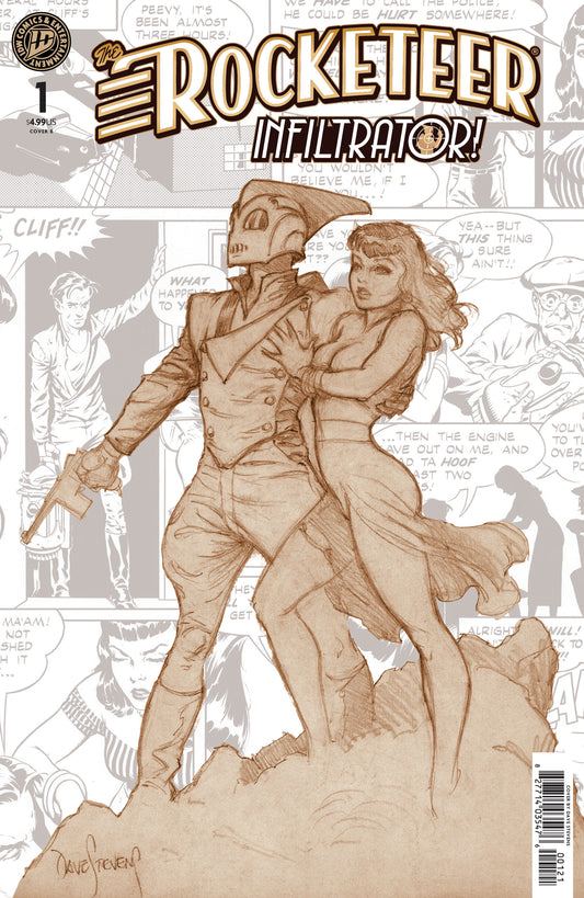 THE ROCKETEER: INFILTRATOR! #1 VARIANT B (STEVENS)