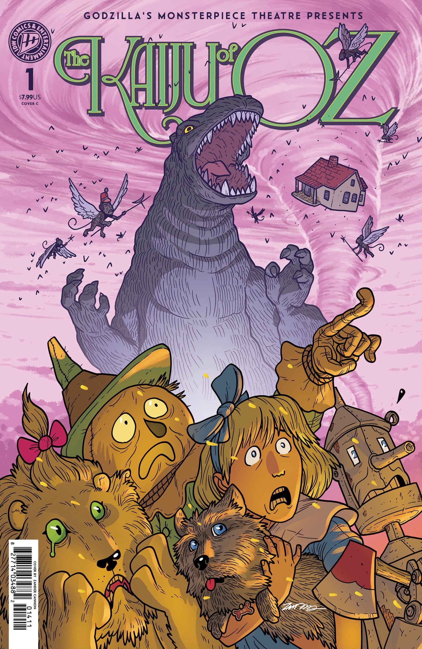GODZILLA’S MONSTERPIECE THEATRE PRESENTS: THE KAIJU OF OZ VARIANT C (CANNON)