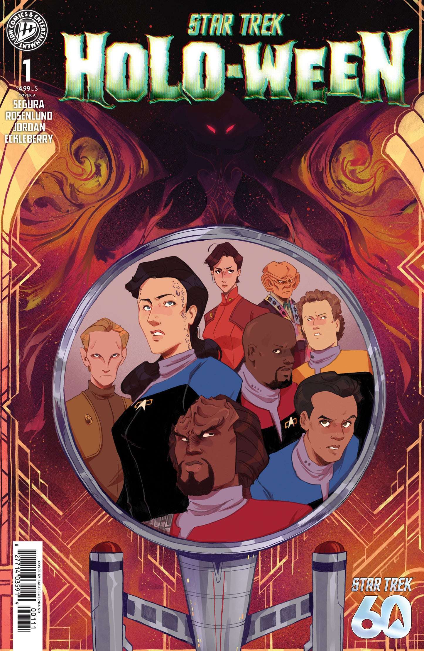 STAR TREK: HOLO-WEEN II #1 COVER A (ROSENLUND)