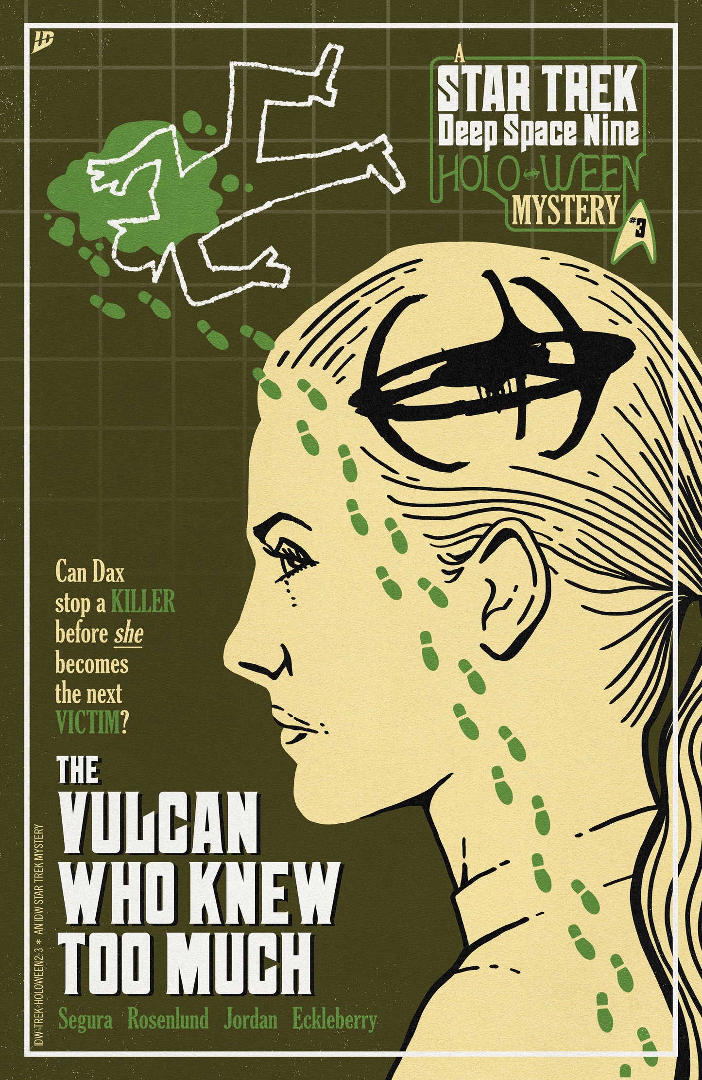 STAR TREK: HOLO-WEEN II #3 VARIANT B (LENDL)