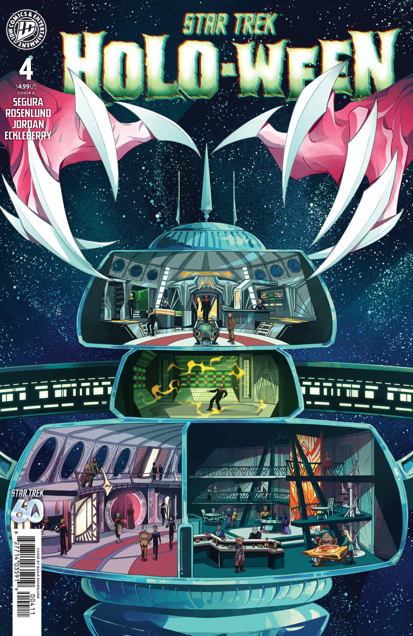 STAR TREK: HOLO-WEEN II #4 COVER A (ROSENLUND)