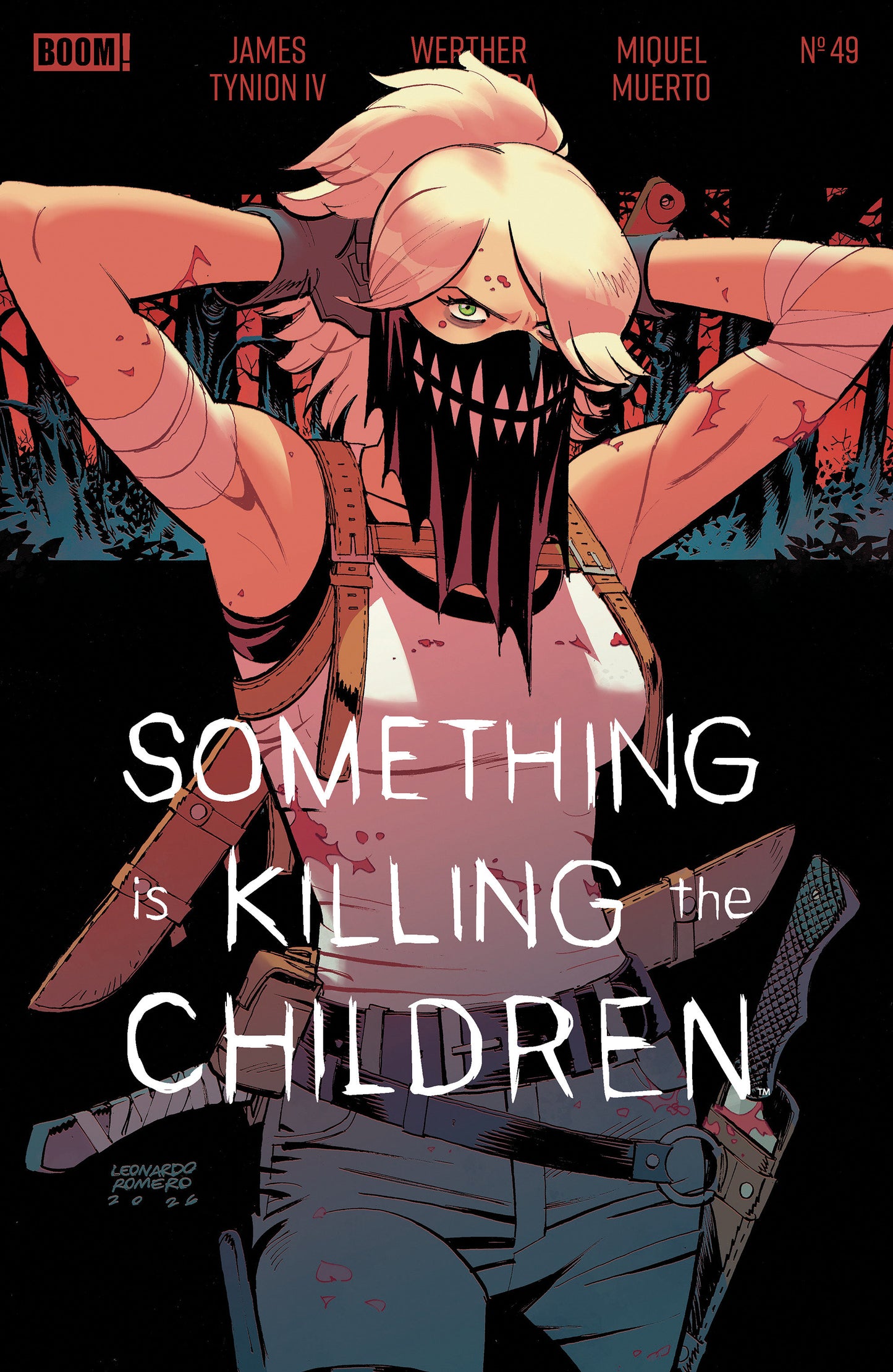 SOMETHING IS KILLING THE CHILDREN #49 J FOC REVEAL (DRESSED, ROMERO)