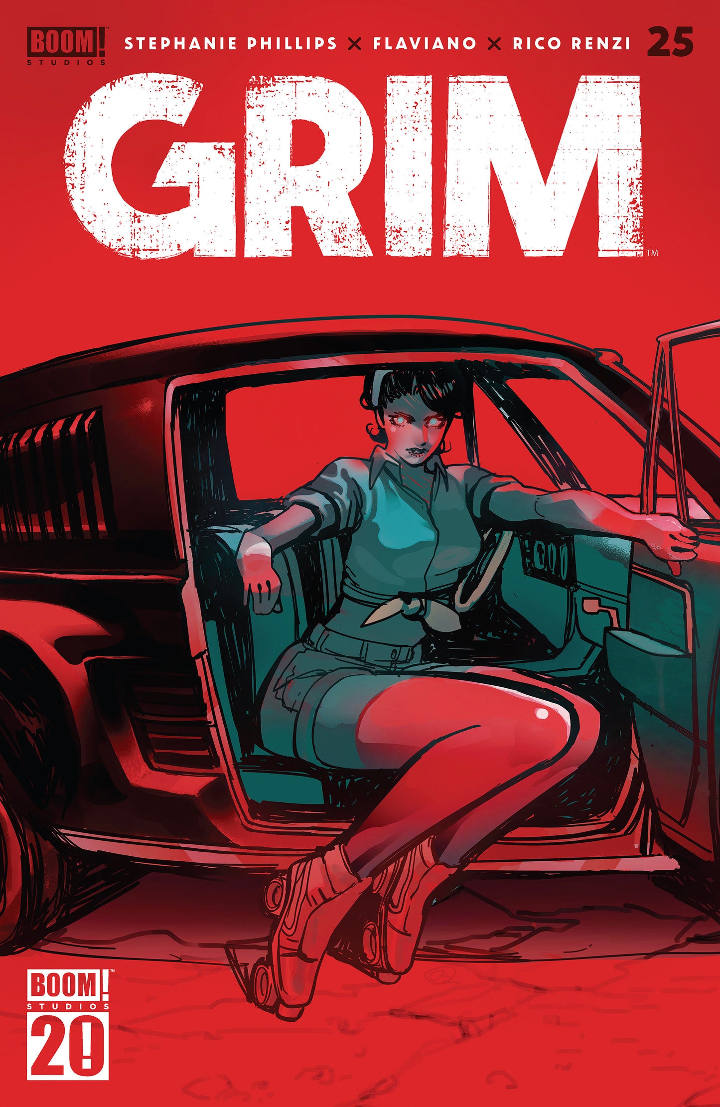 GRIM #25 B VARIANT (DRESSED, RIVAS)