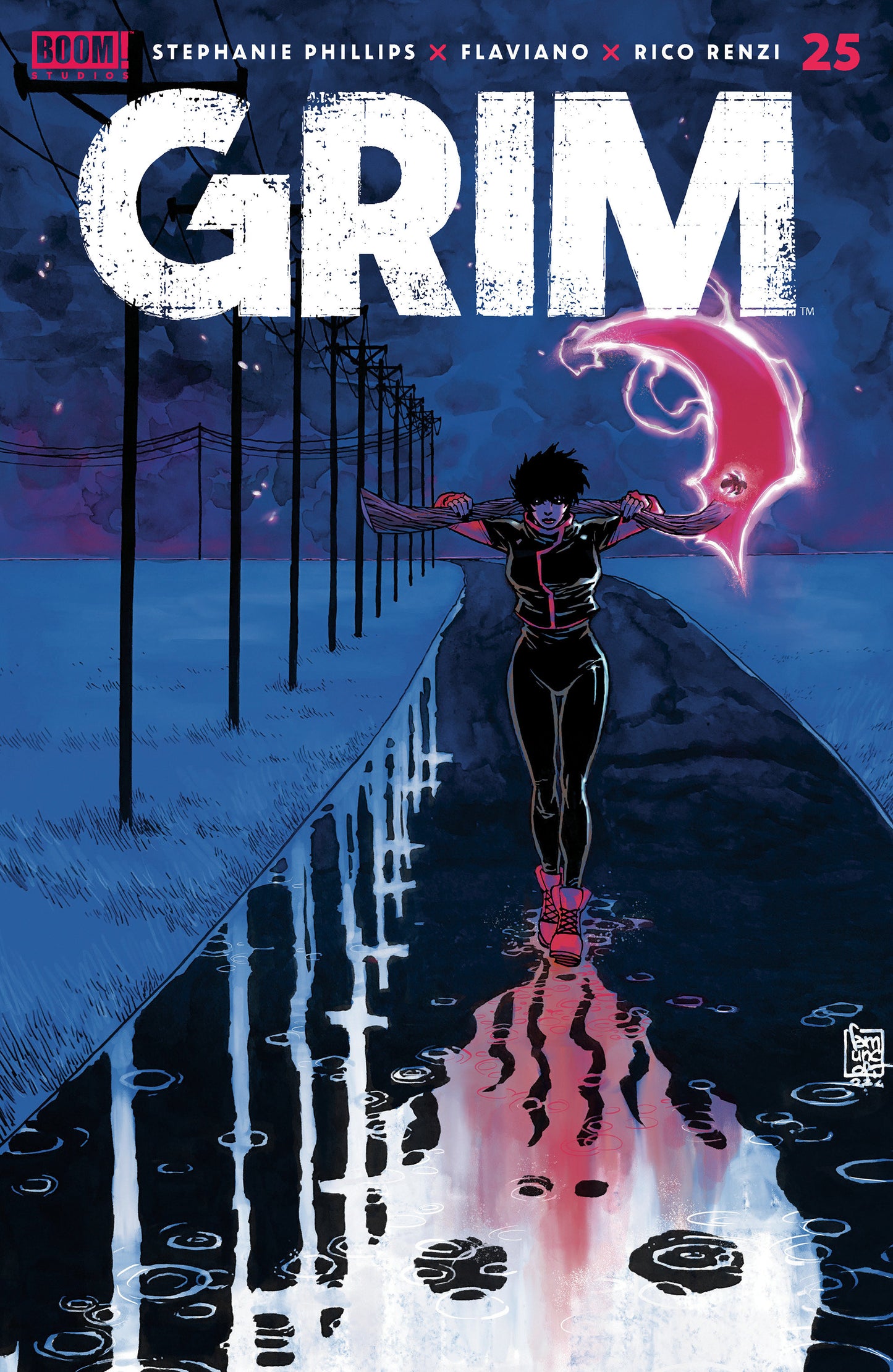 GRIM #25 J FOC REVEAL VARIANT (DRESSED, CAMUNCOLI)