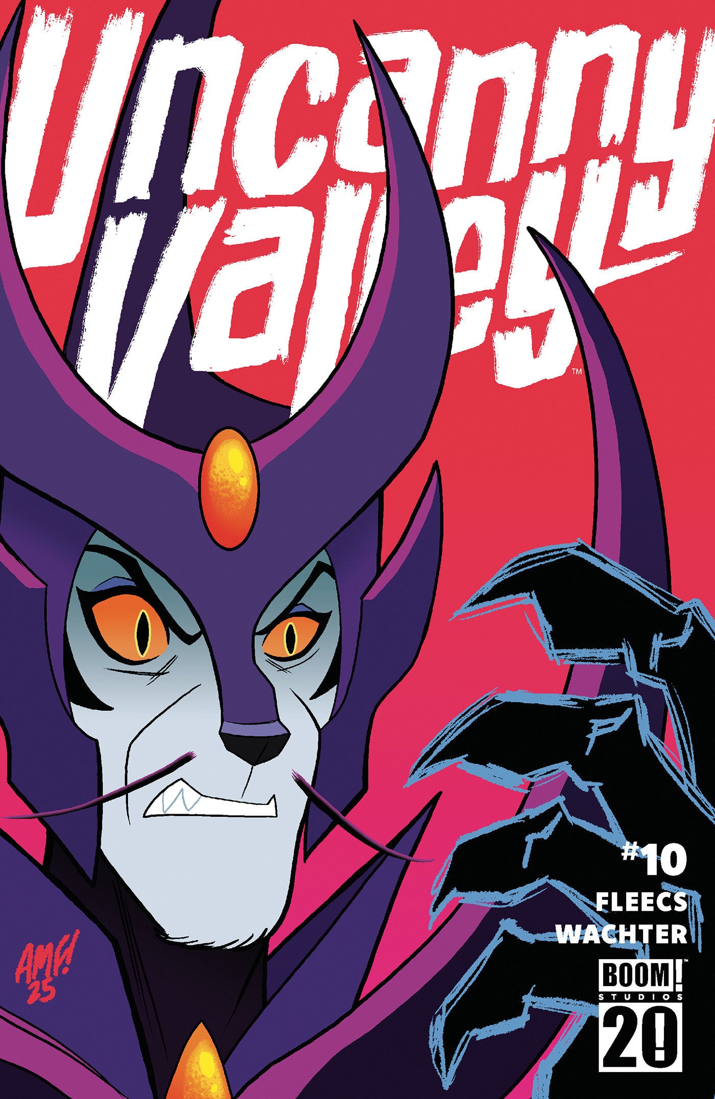 Uncanny Valley #10 Cover B Variant (Dressed, Fleecs)