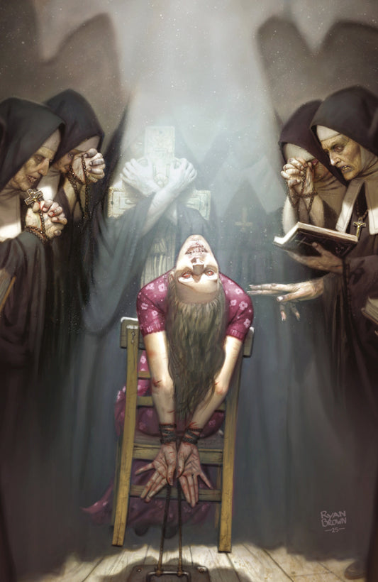 HELLO DARKNESS #16 C VARIANT (FULL ART, BROWN)