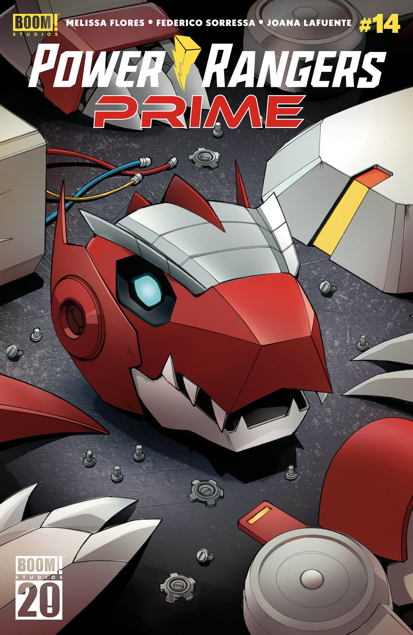 POWER RANGERS PRIME #14 A MAIN (DRESSED, GRIFFITH)