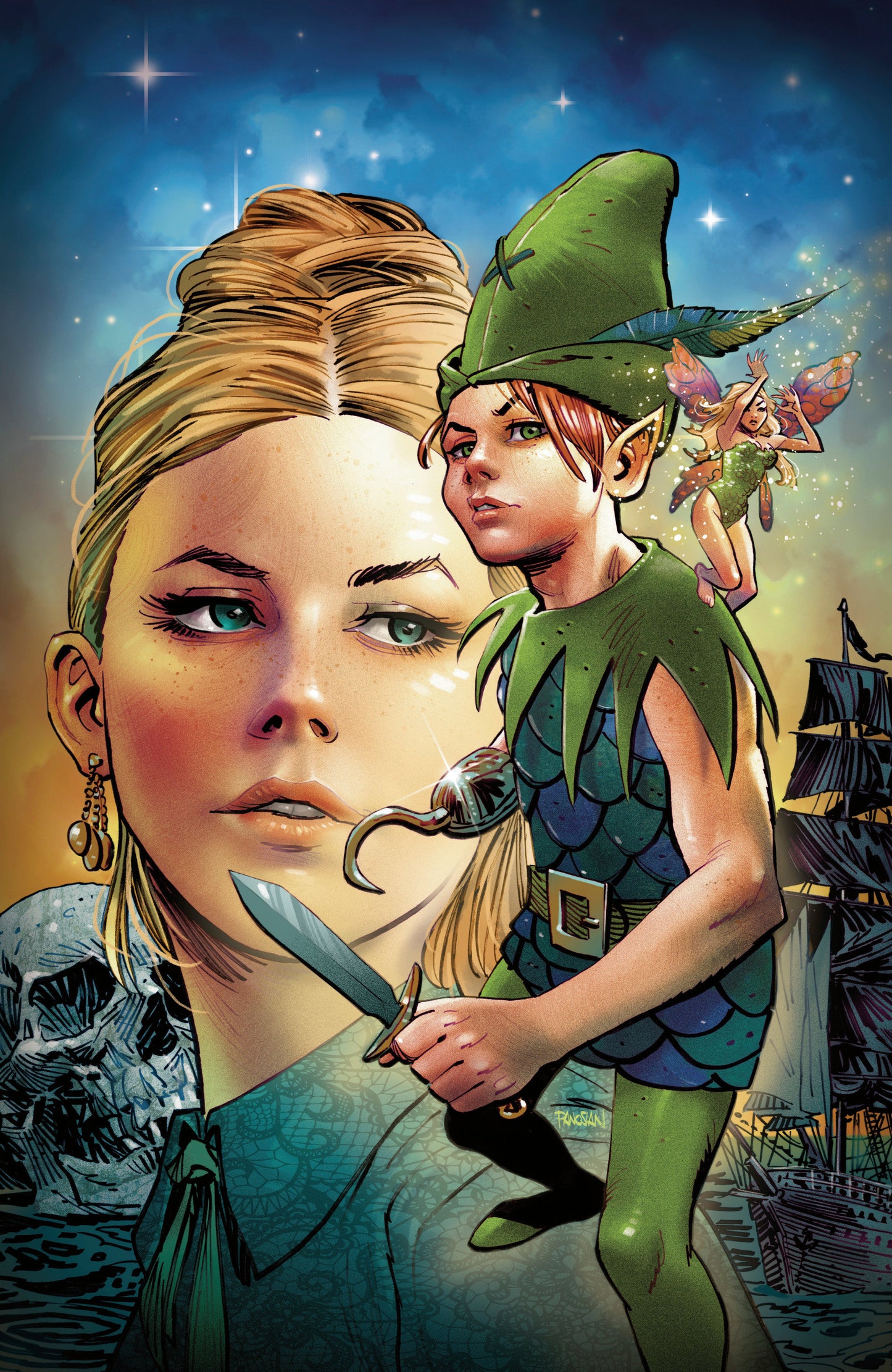 THE LAST BOY #5 F UNLOCKABLE VARIANT (FULL ART, PANOSIAN)