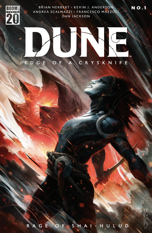 DUNE: EDGE OF A CRYSKNIFE: RAGE OF SHAI-HULUD #1 A MAIN (DRESSED, SWANLAND)