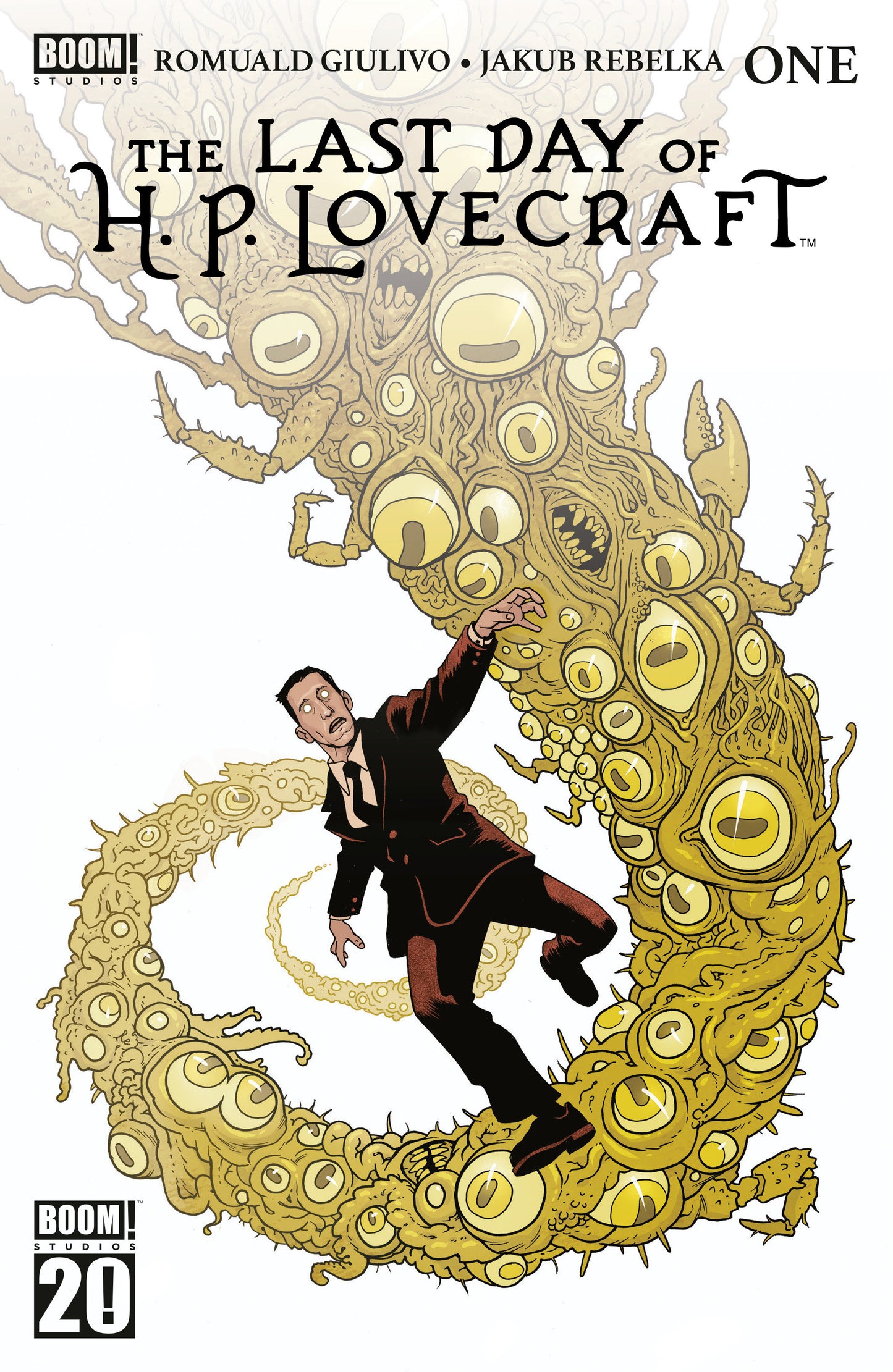 THE LAST DAY OF H.P. LOVECRAFT #1 B VARIANT (DRESSED, STENBECK)