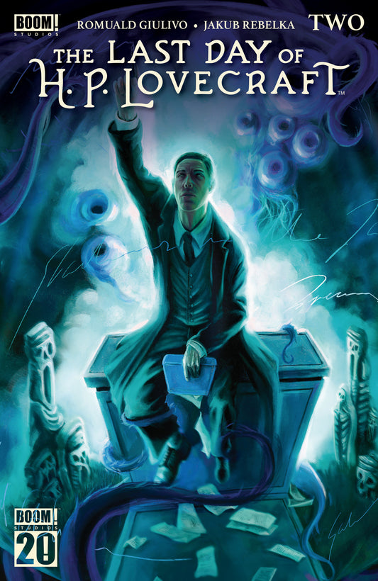 THE LAST DAY OF H.P. LOVECRAFT #2 B VARIANT (DRESSED, GALA)