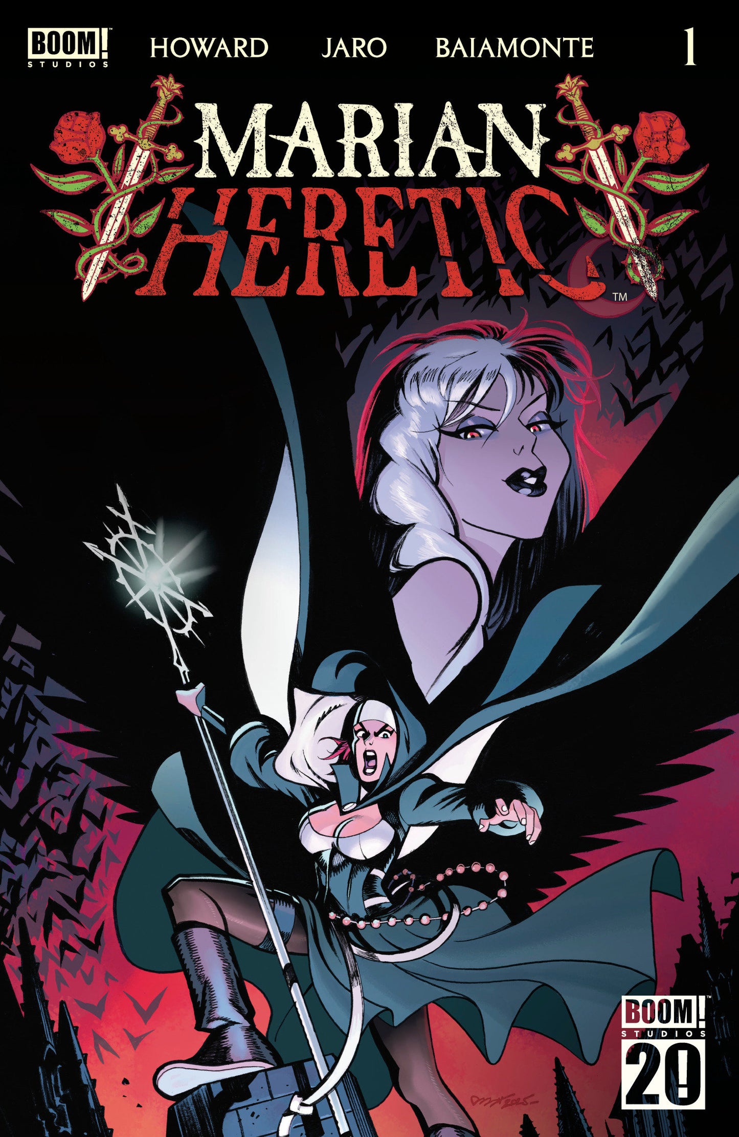 MARIAN HERETIC #1 B VARIANT (DRESSED, BURNETT)
