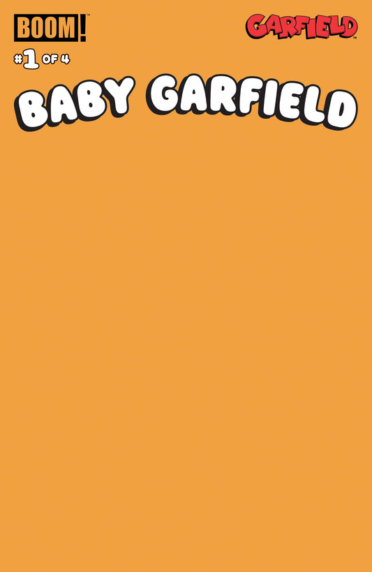BABY GARFIELD #1 D BLANK SKETCH ORANGE VARIANT (DRESSED, SKETCH)