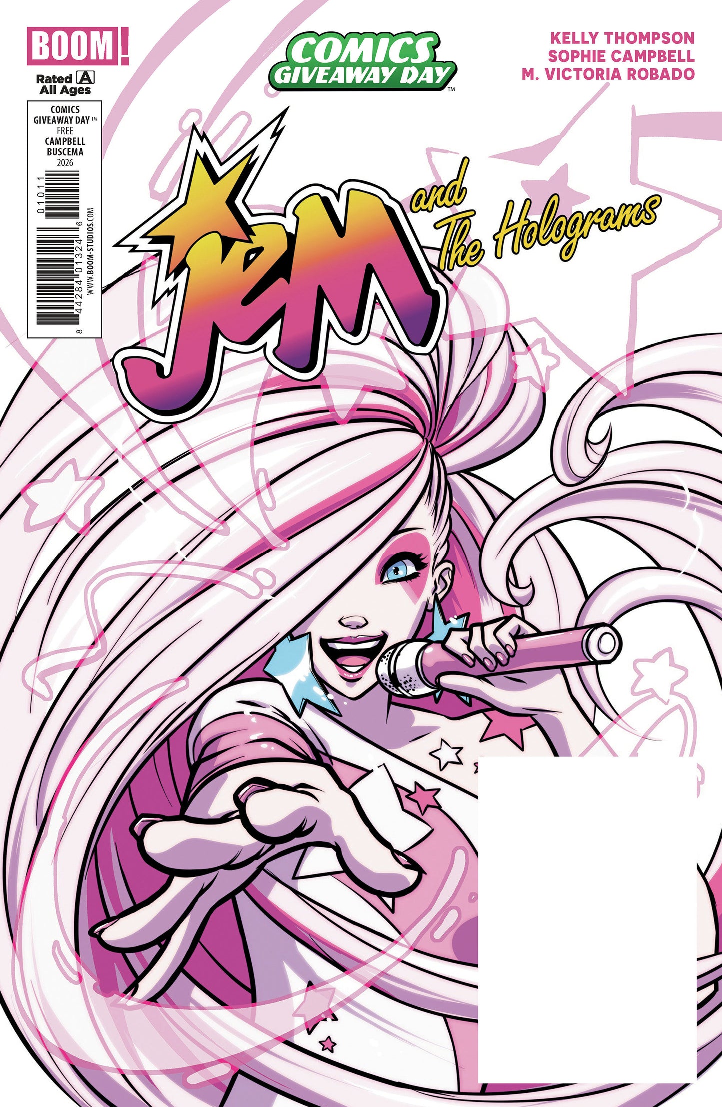 JEM AND THE HOLOGRAMS/MY LITTLE PONY FLIPBOOK CGD 2026