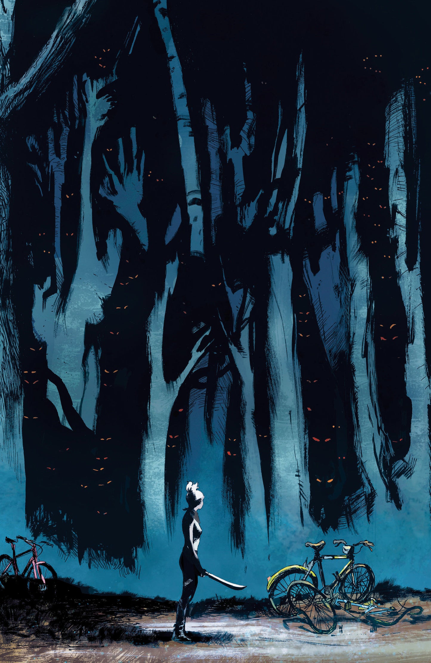 SOMETHING IS KILLING THE CHILDREN #1 ZAB 10TH PRINTING VARIANT (FULL ART, GLOW IN THE DARK, DELL'EDERA)