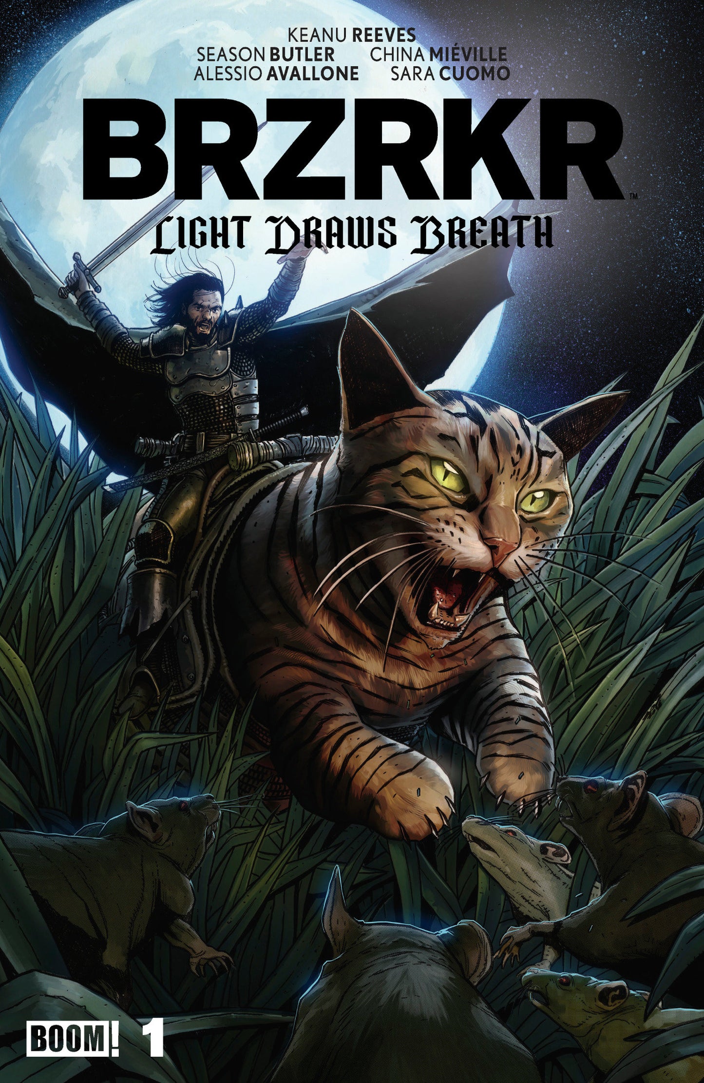 BRZRKR: LIGHT DRAWS BREATH #1 I FOC REVEAL VARIANT (DRESSED, OEZGEN)