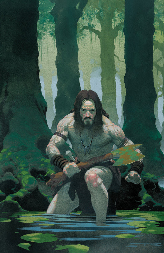 BRZRKR: LIGHT DRAWS BREATH #1 J UNLIMITED VARIANT (FULL ART, RIBIC)