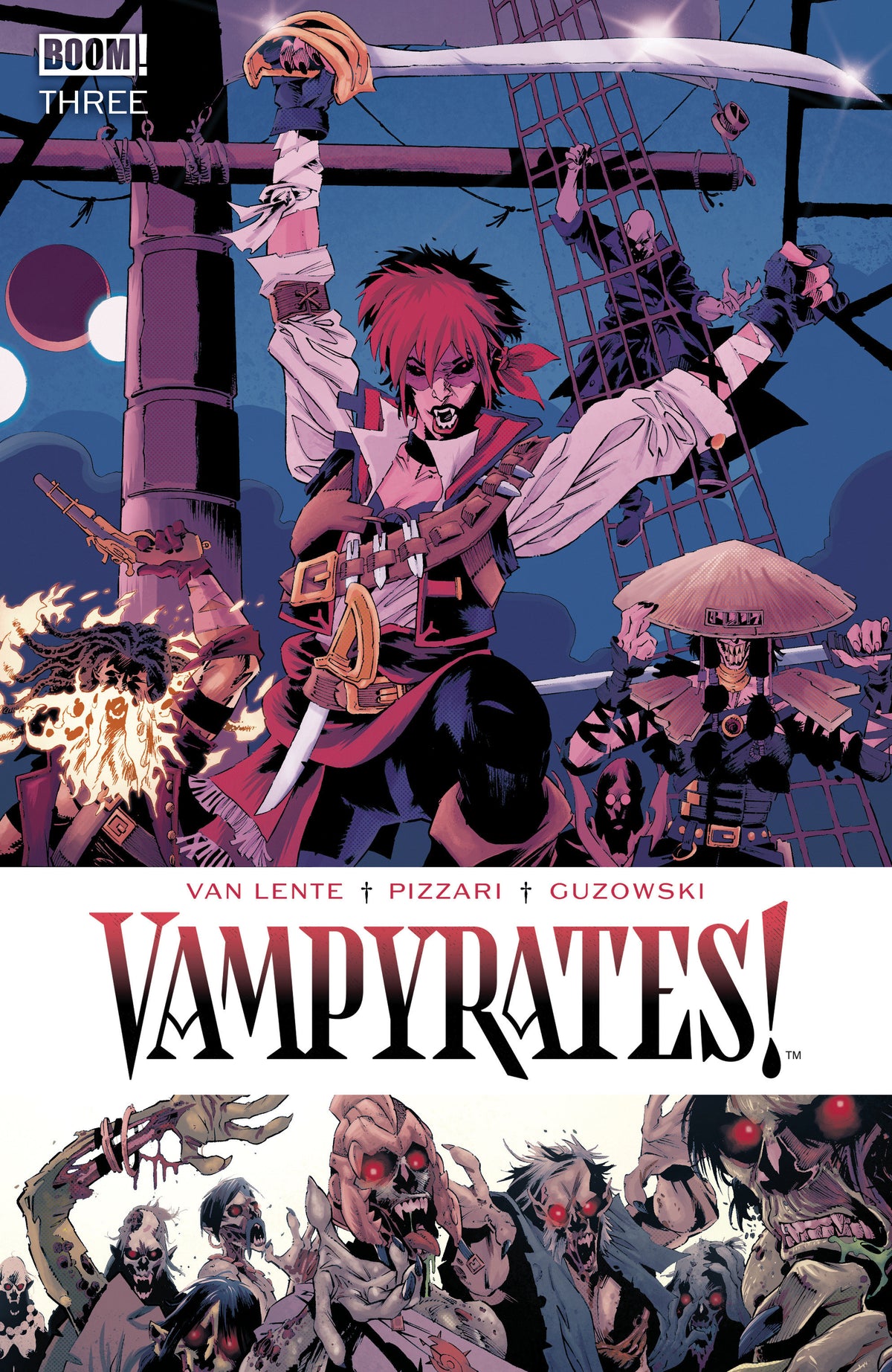 VAMPYRATES! #3 A MAIN (DRESSED, PIZZARI)