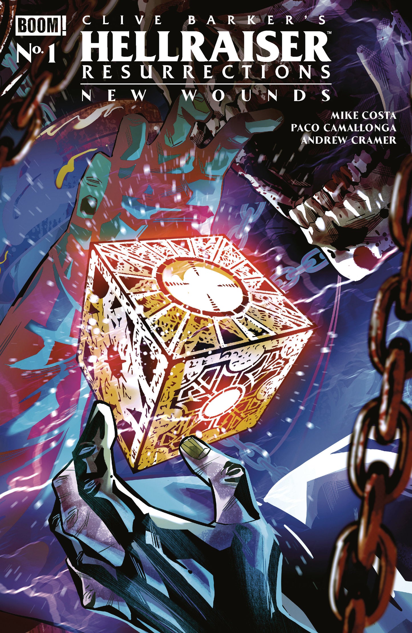 HELLRAISER: RESURRECTIONS - NEW WOUNDS #1 B VARIANT (DRESSED, SABBATINI)