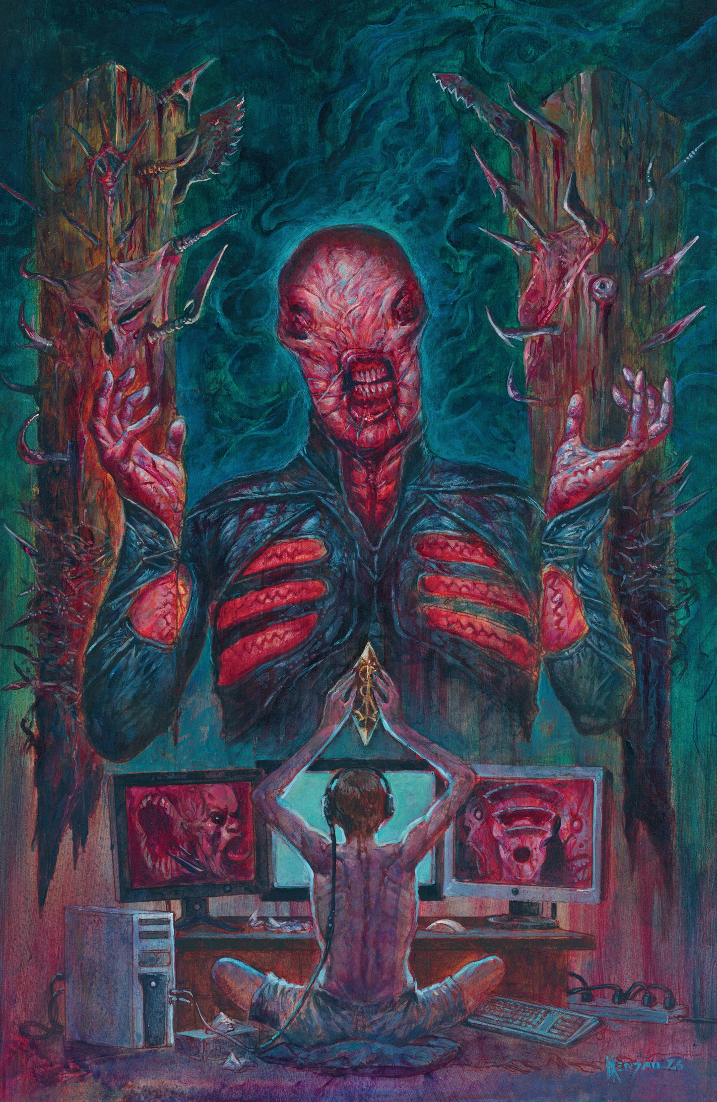 HELLRAISER: RESURRECTIONS - THE ONANISTIC RITUAL #1 F UNLIMITED VARIANT (FULL ART, KENDALL)