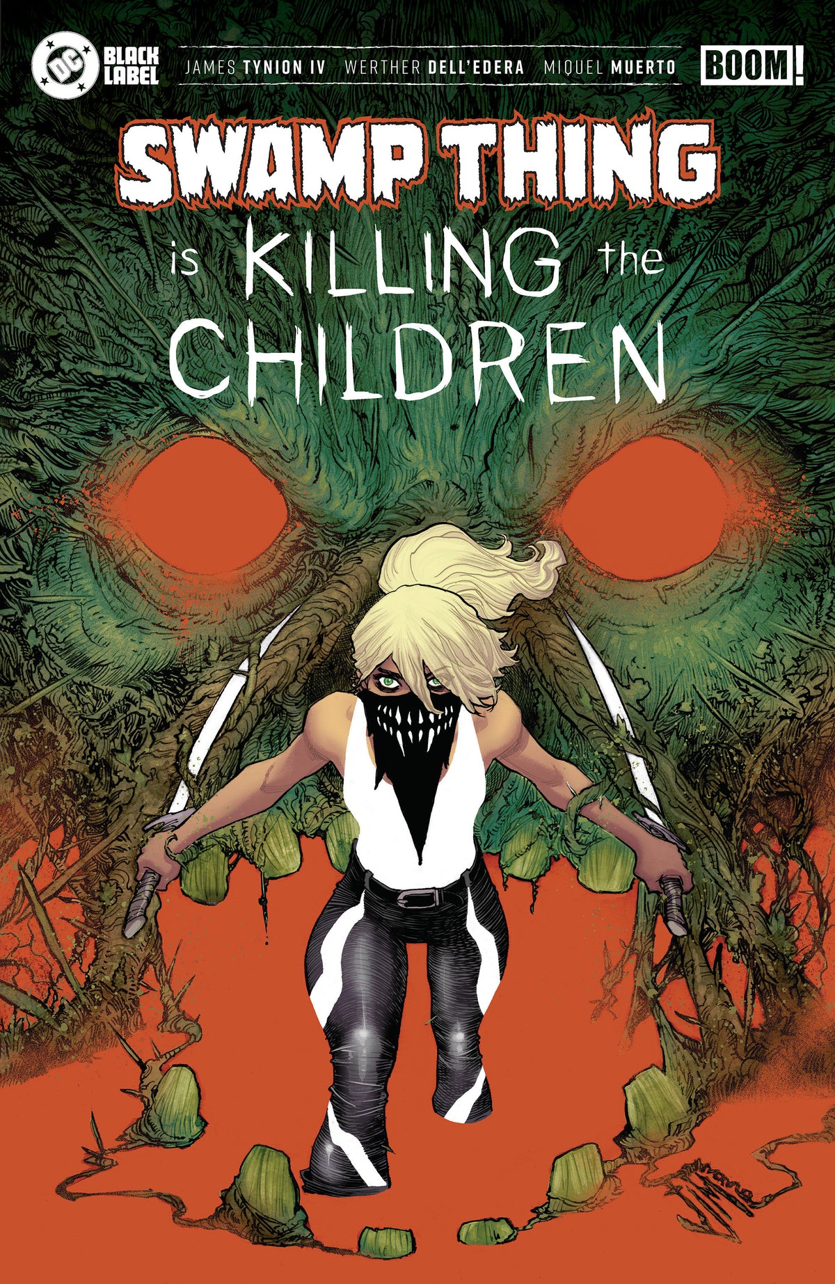 SWAMP THING IS KILLING THE CHILDREN #1 O FOC REVEAL VARIANT (DRESSED, MANAPUL)