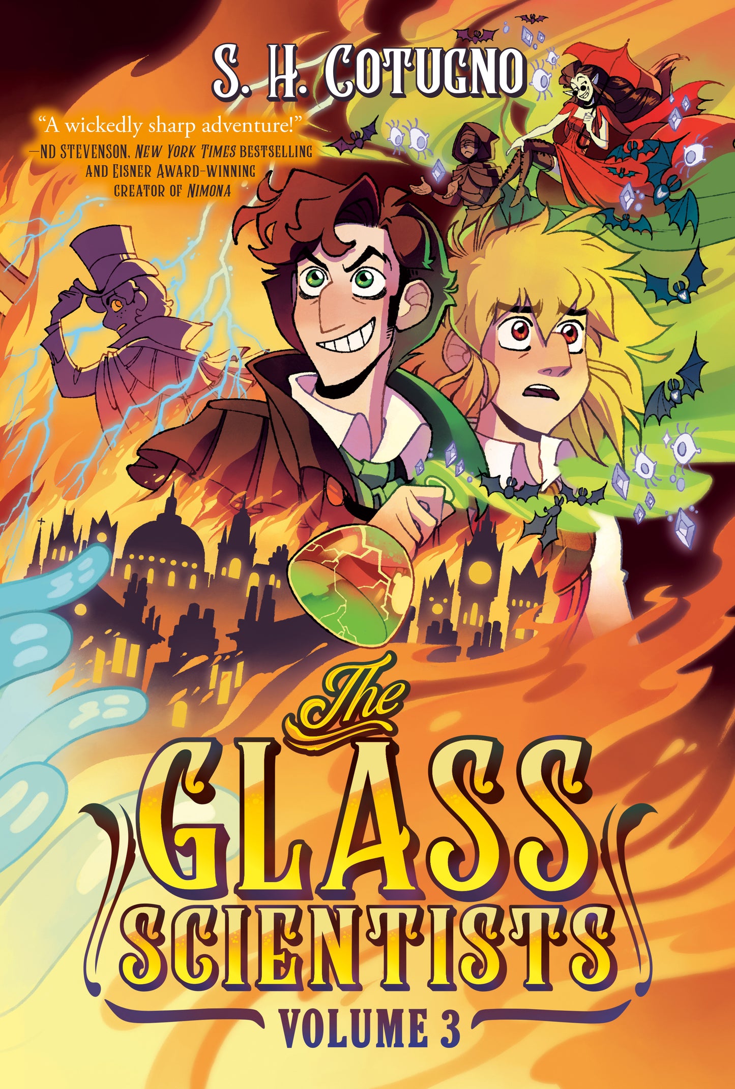 THE GLASS SCIENTISTS HC: VOLUME THREE