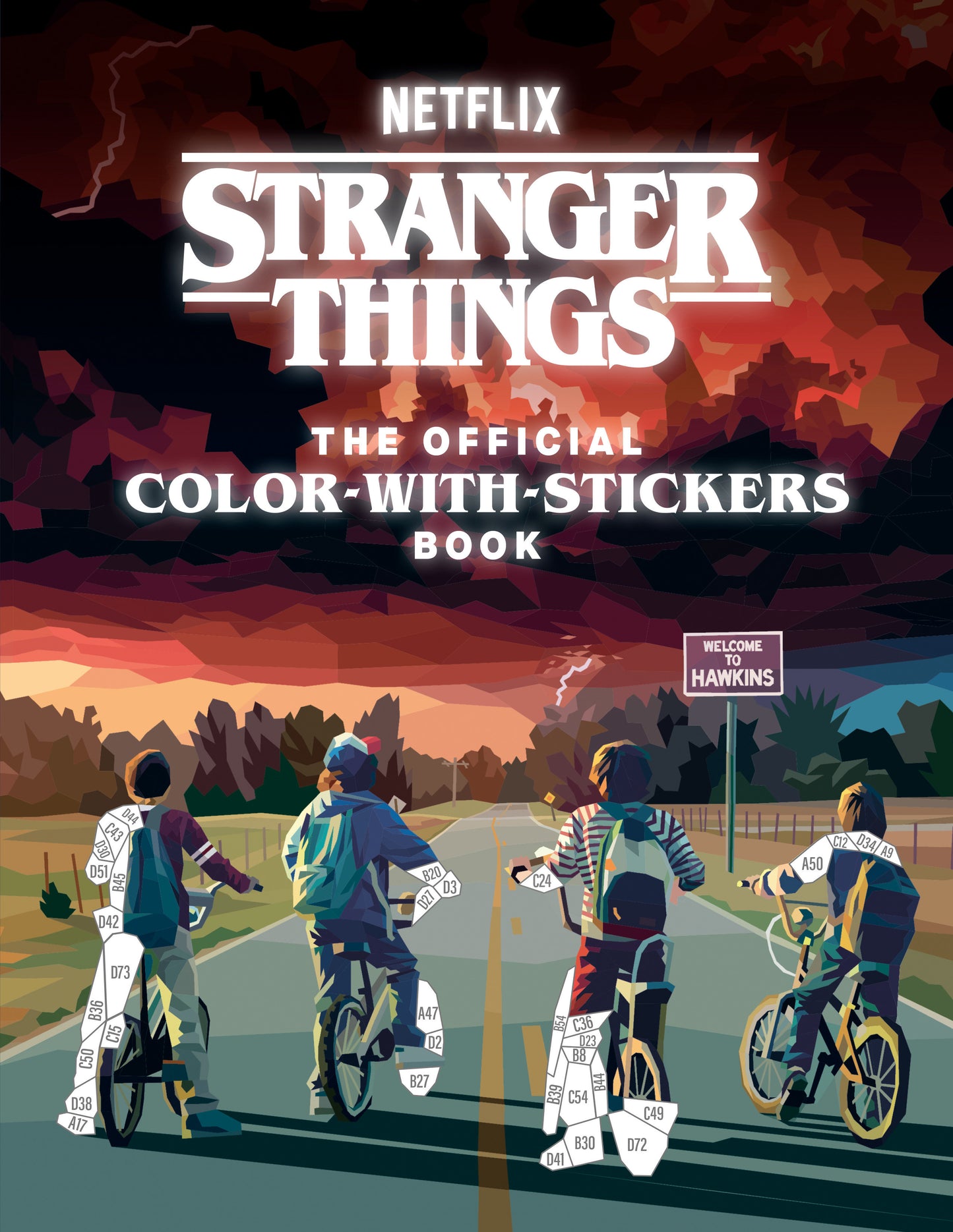 STRANGER THINGS: THE OFFICIAL COLOR-WITH-STICKERS BOOK