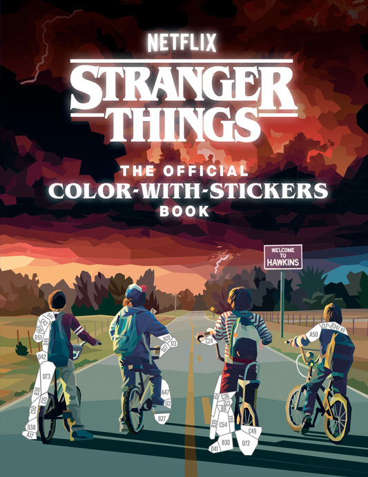STRANGER THINGS: THE OFFICIAL COLOR-WITH-STICKERS BOOK