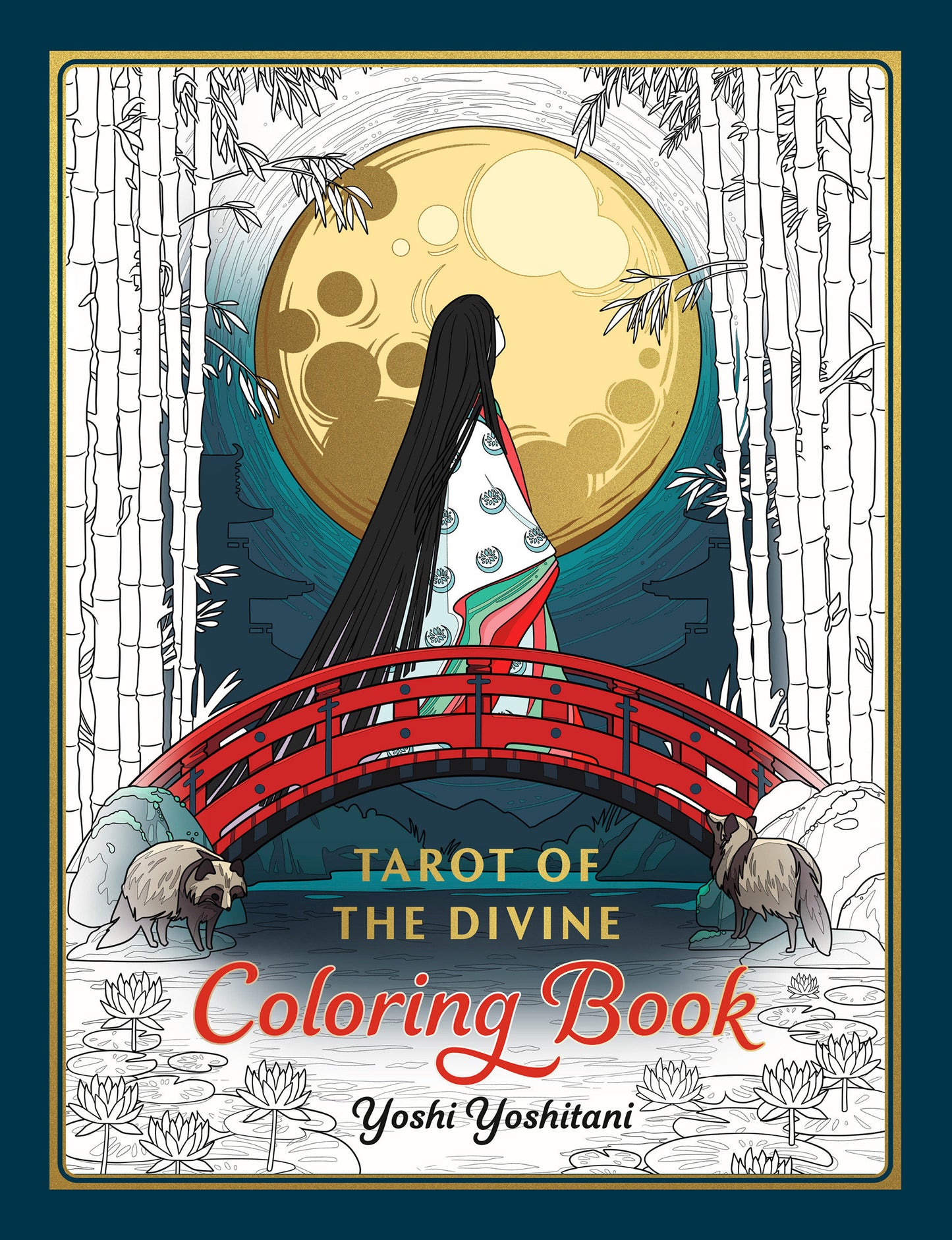 TAROT OF THE DIVINE COLORING BOOK